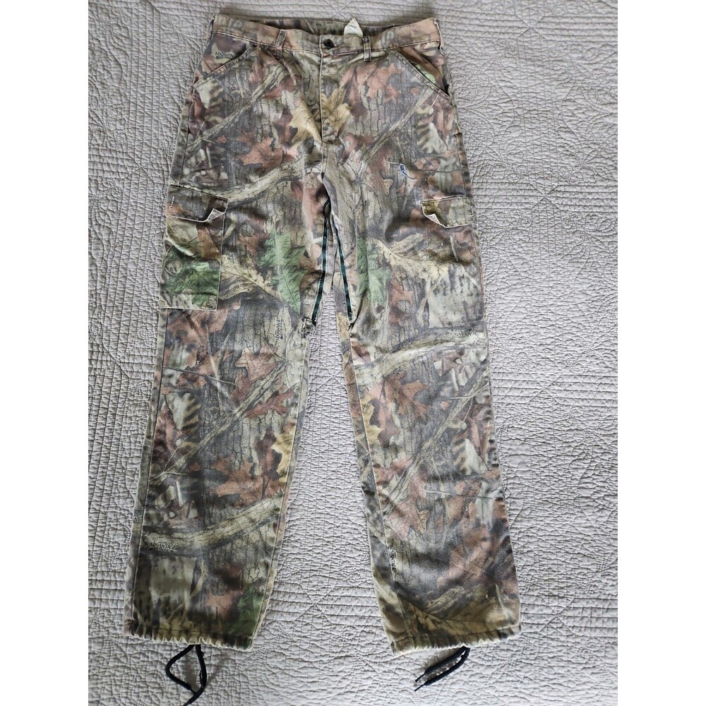 Vintage 90s Liberty Realtree Camo Cargo Pants Hunting 34x32 M